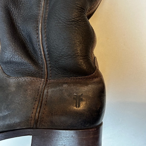 Frye Melissa Button Boot with‎ Sheep Shearling - Picture 7 of 11
